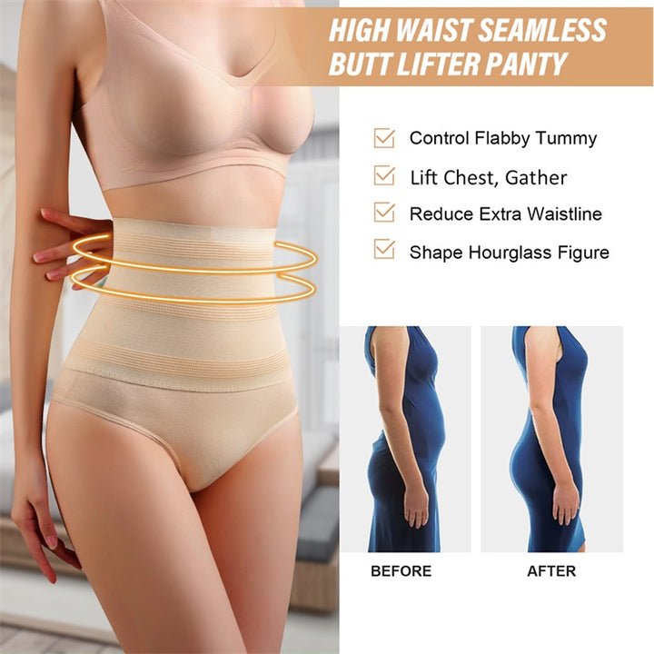 Slim Butt Lift High Waist Trainer Panties Tummy Control Shaper Underwear