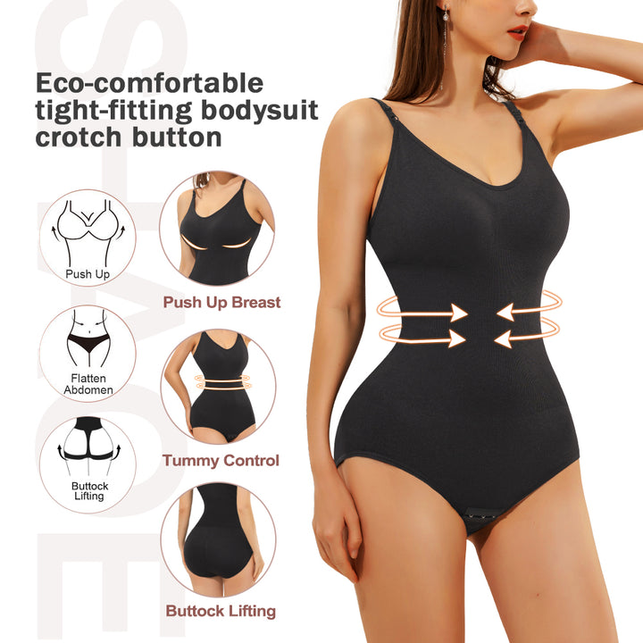 Women’s Compression Bodysuit Full Body Waist Trainer Shaper Underwear