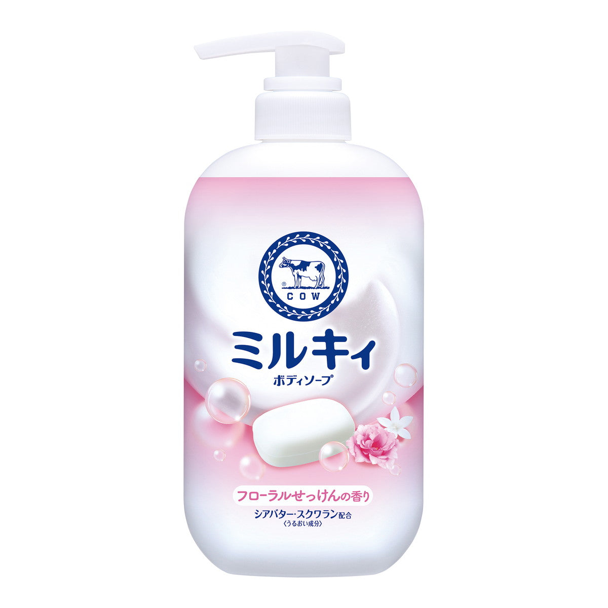 COW BRAND Bouncia Milky Body Soap (500ml) - Kiyoko Beauty