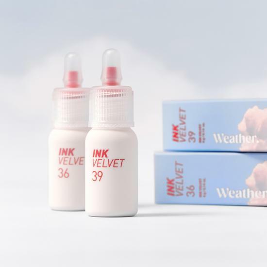 PERIPERA Ink Velvet Lip Tint: Weather Collection - Kiyoko Beauty