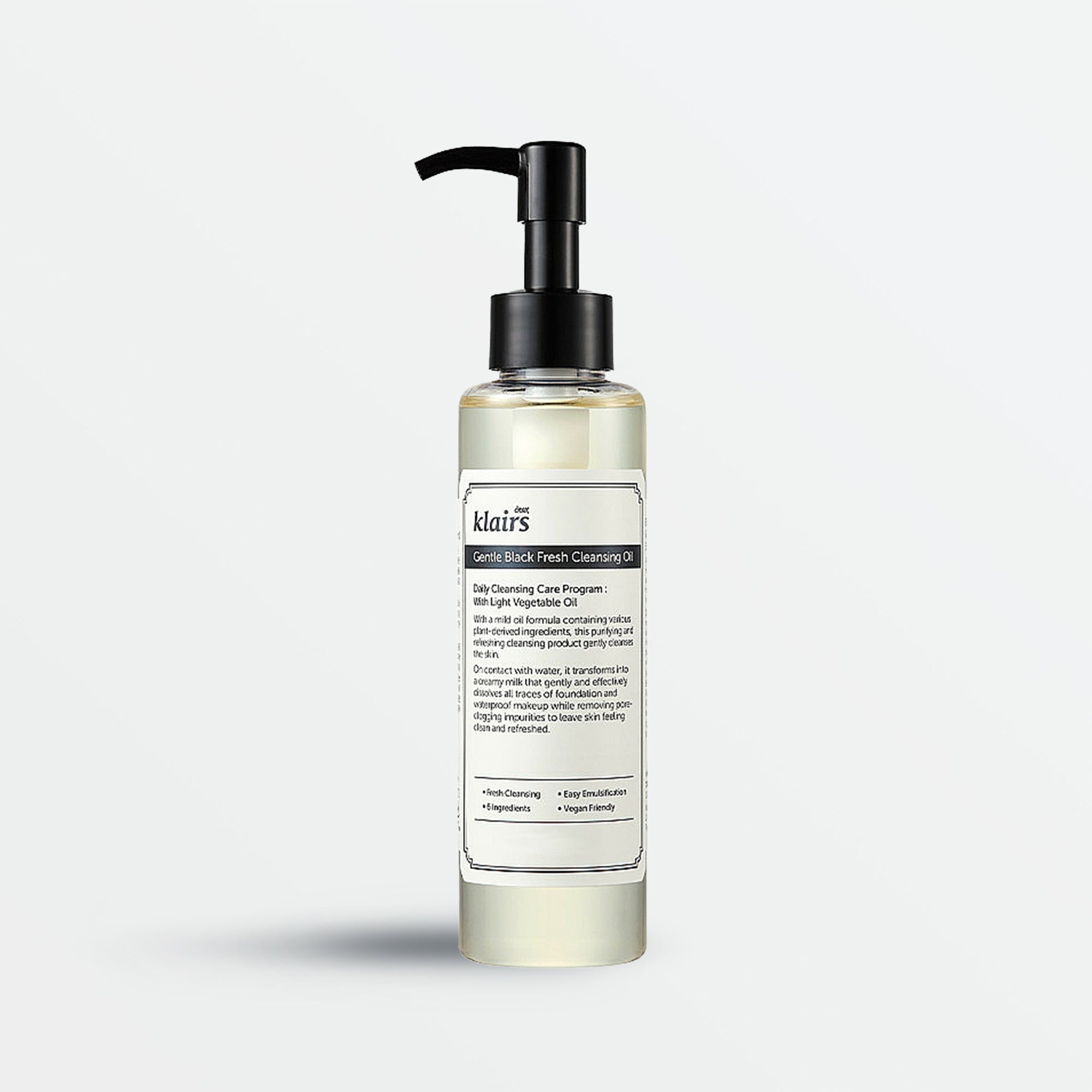 Gentle Black Fresh Cleansing Oil (150ml)
