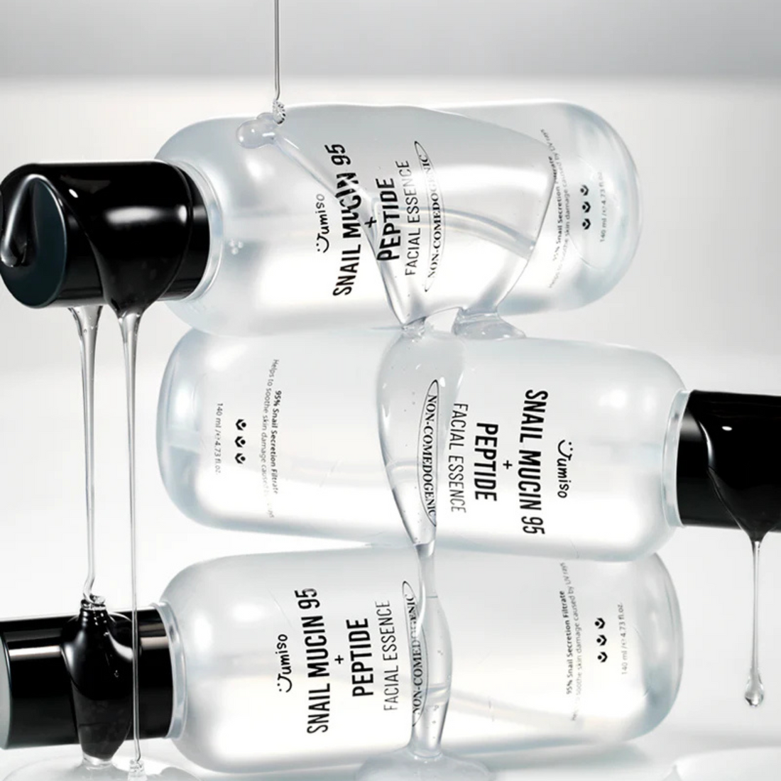 JUMISO Snail Mucin 95 + Peptide Facial Essence for anti-ageing