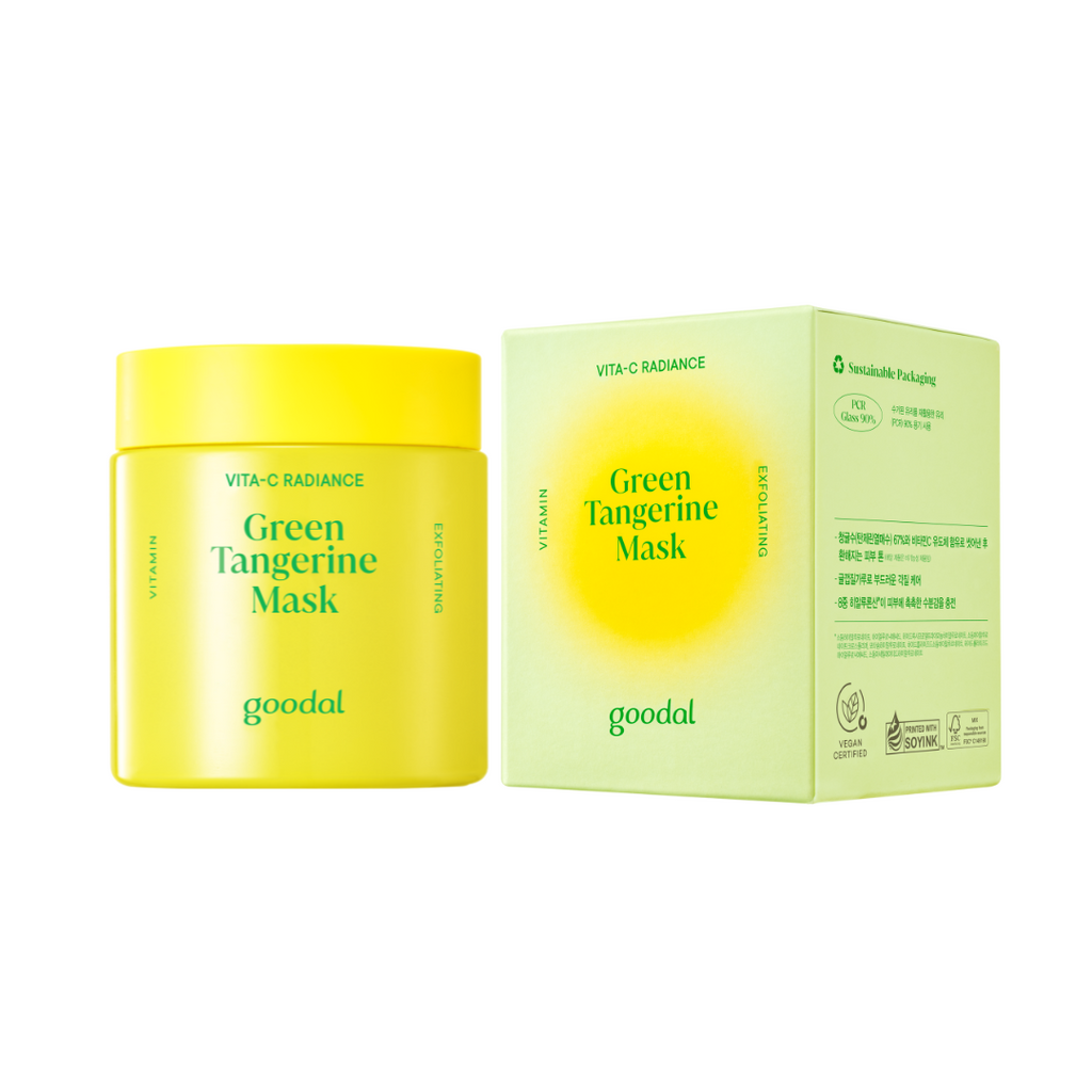 Goodal Green Tangerine Vitamin C Wash Off Mask (110g) - Kiyoko Beauty