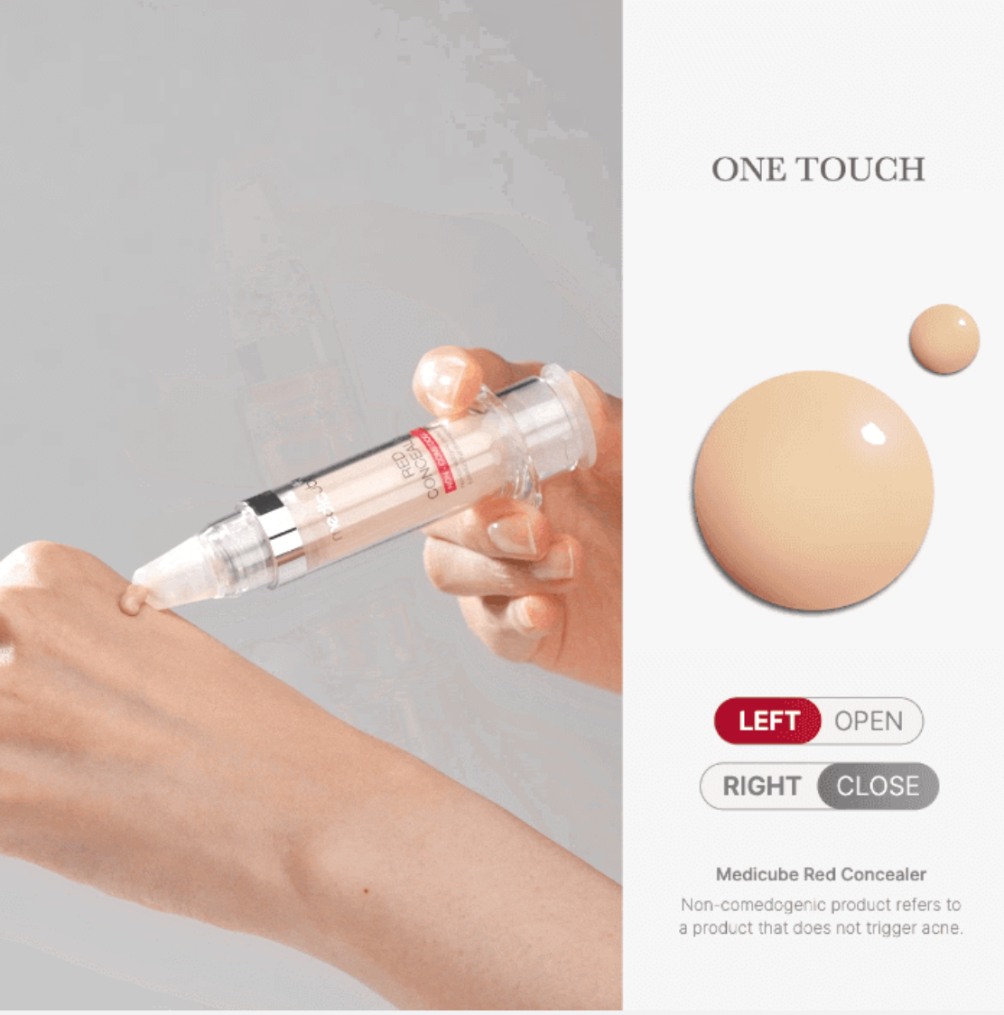 Medicube Red Concealer | High Coverage Concealer | Iamskin.com