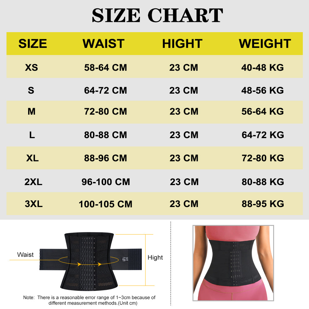 Belly Girdle Shaping Cincher Corset Wrap Belt Waist Trainer Shaper