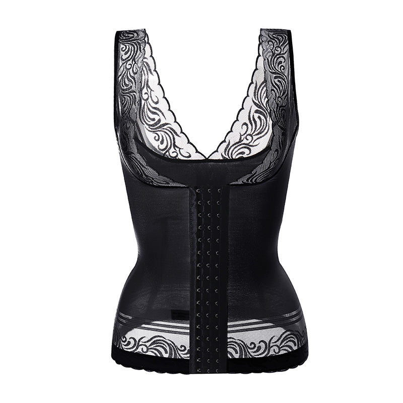 Body Lace Waist Trainer Shapewear Tummy Control Corset Belt