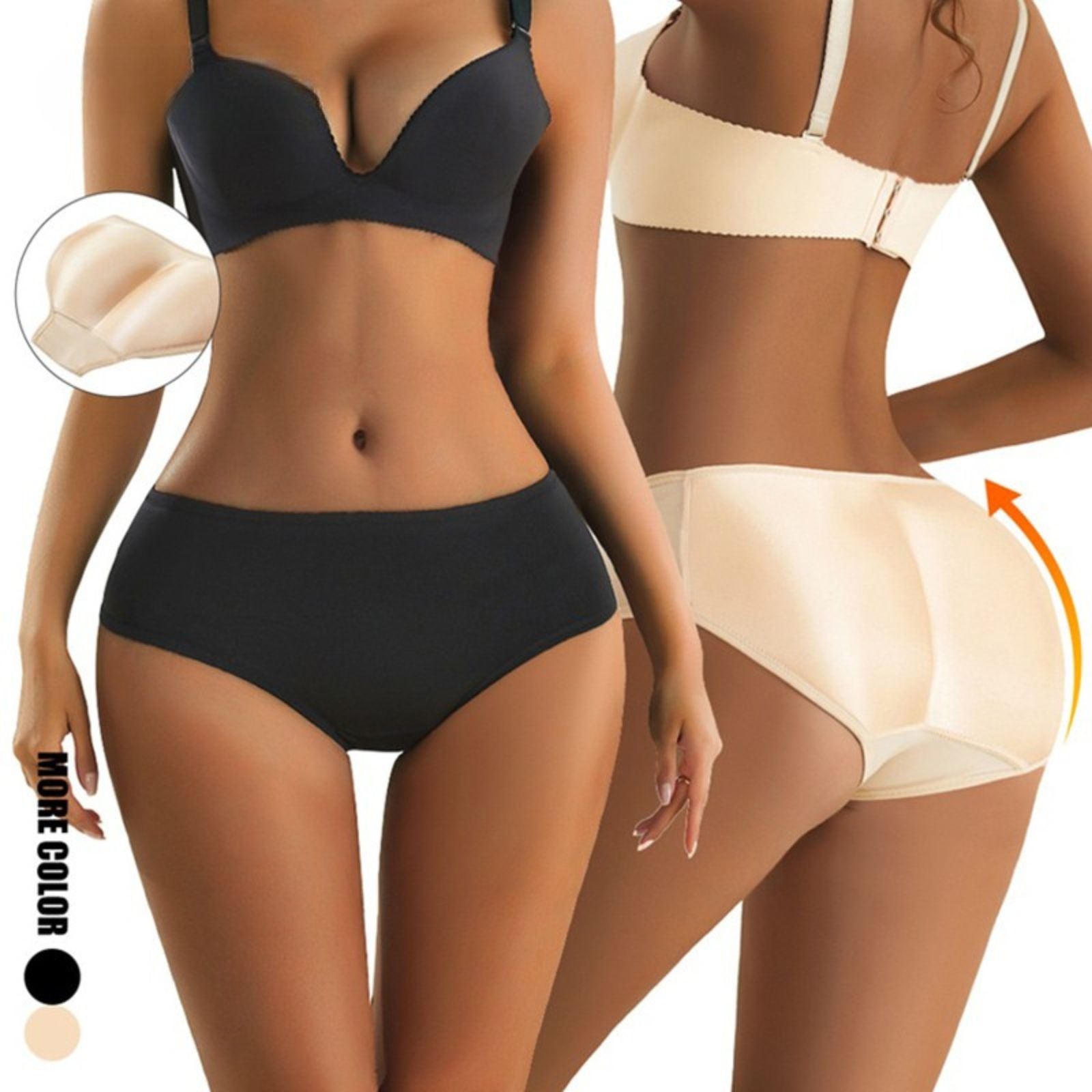 Butt Lift Shapewear Padded Hip Pads Full Body Shaper for Waist Slimming