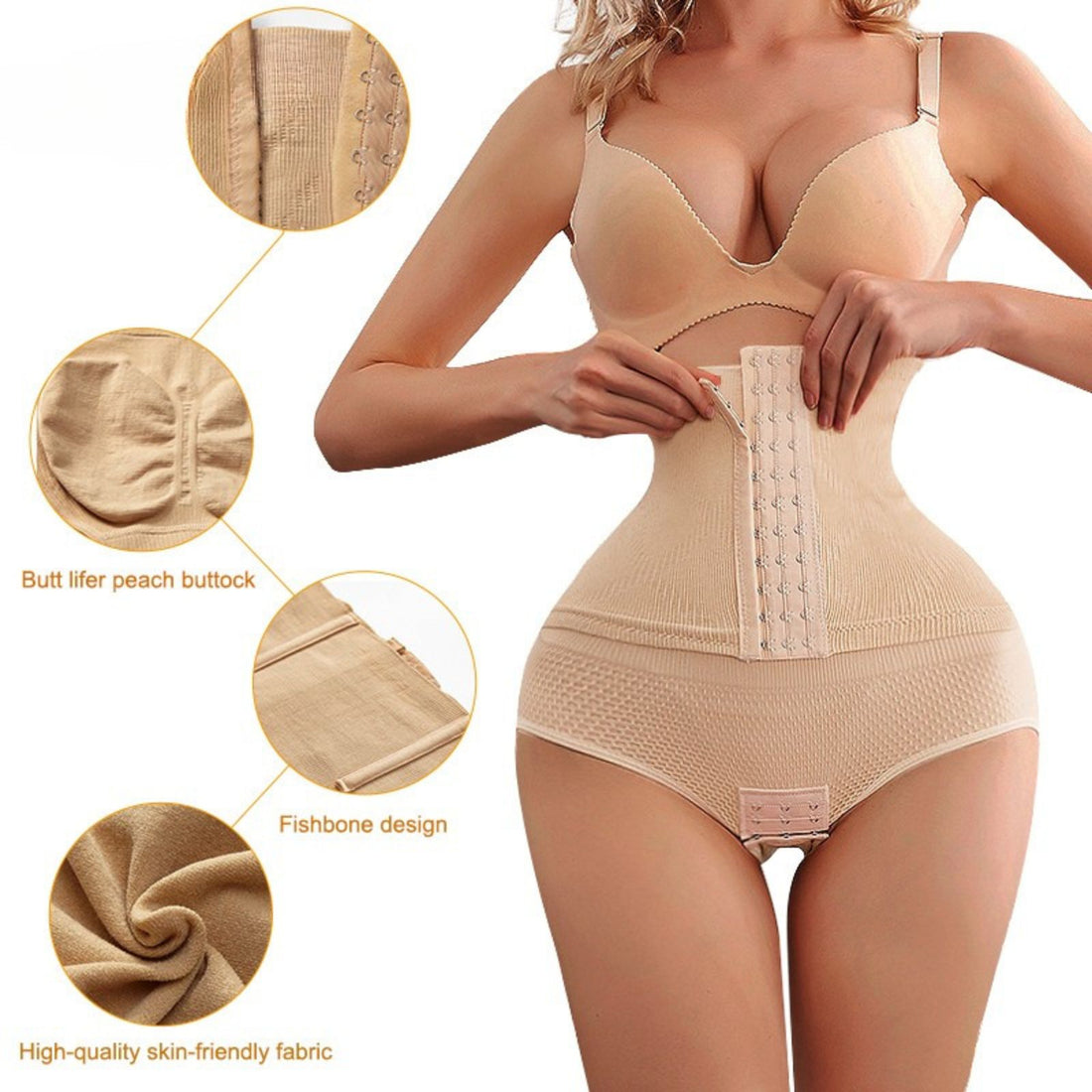 Butt Lift Slimming Panty High Waist Cincher Trainer Corset Shapewear