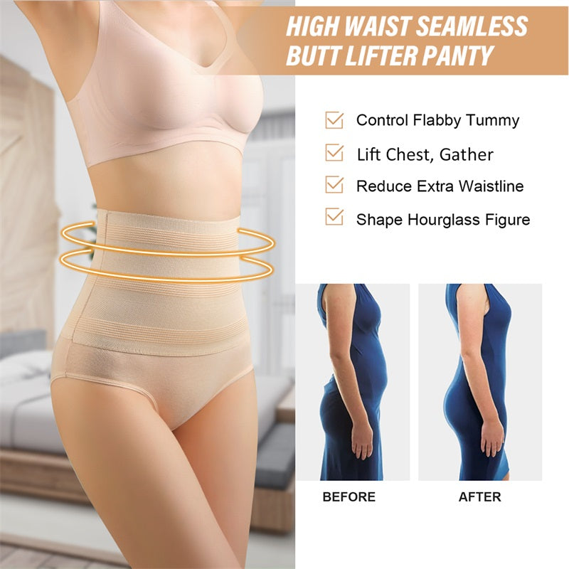 Butt Lift Tummy Control High Waist Trainer Full Body Slimming Shorts