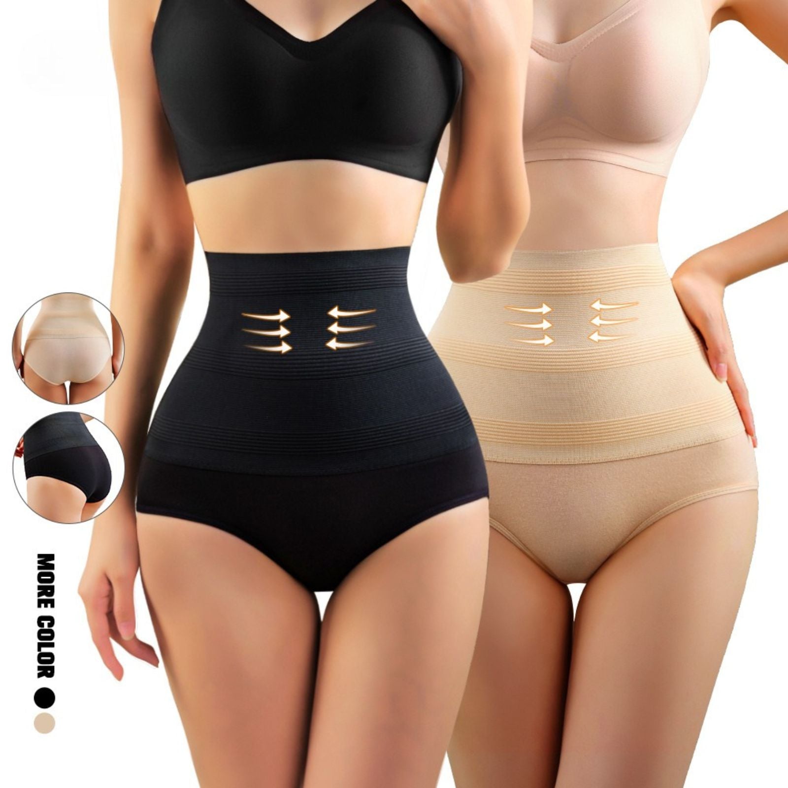 Butt Lift Tummy Control High Waist Trainer Full Body Slimming Shorts