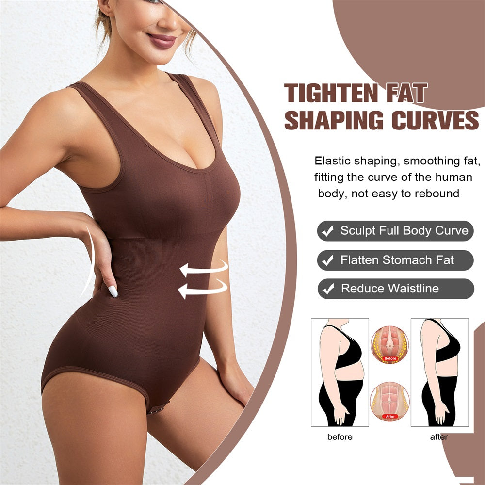 Custom Super Strong Seamless Gym Bodysuit Waist Trainer for Women