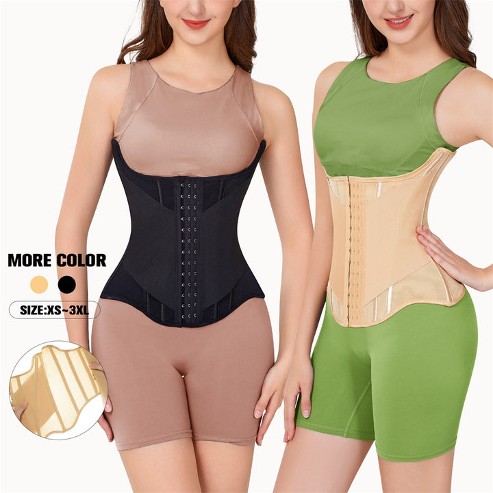 Double Belt Wrap Girdle Waist Trainer Shapewear Tummy Control Shaper