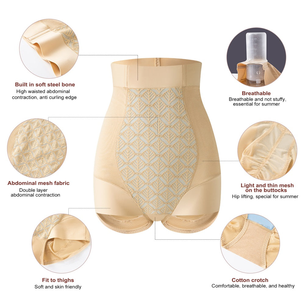 Wrap Girdle Double Belt Waist Trainer Shapewear Tummy Control Shaper