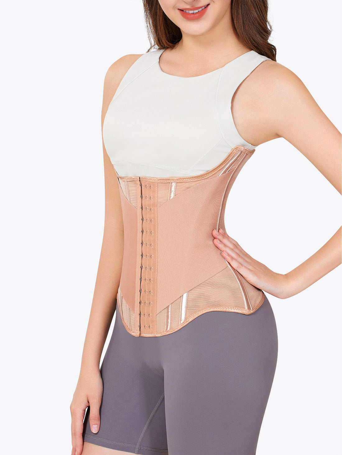 Double Belt Wrap Girdle Waist Trainer Shapewear Tummy Control Shaper