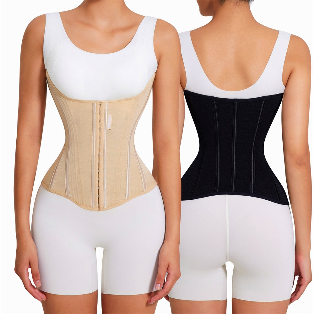 Double Cincher Corset Belt Wrap Girdle Shapewear Tummy Control Waist Trainer Shaper