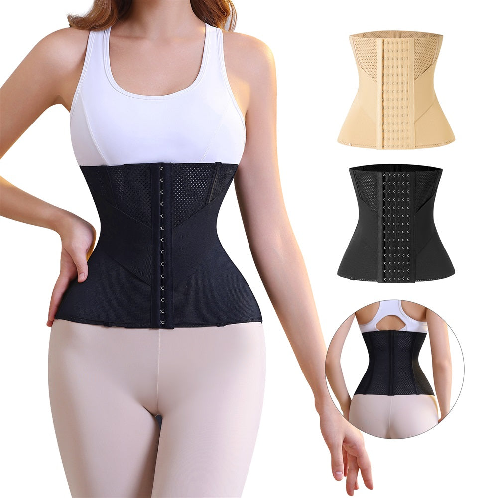 Double Trimmer Waist Trainer Belt Full Body Shaping Corset Wrap