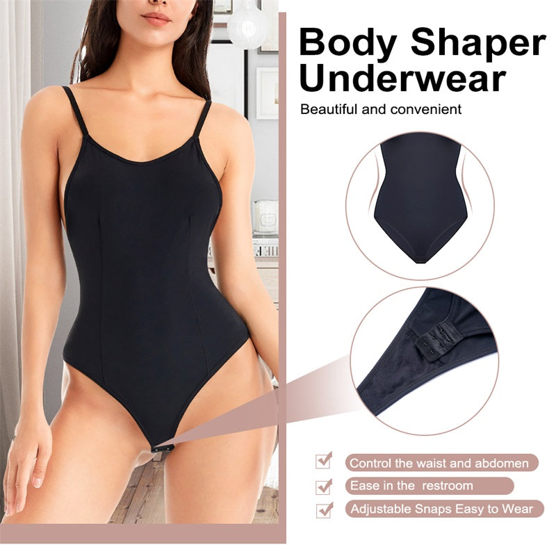 Full Body Seamless Backless Tummy Control Shaper Waist Trainer