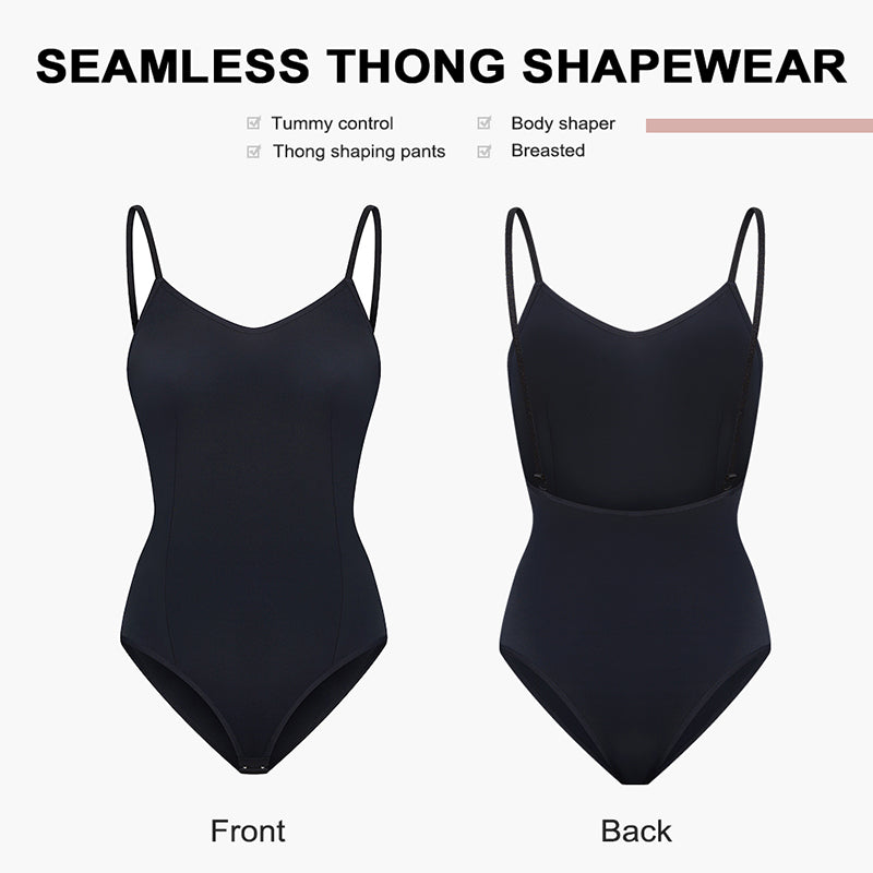 Full Body Seamless Backless Tummy Control Shaper Waist Trainer