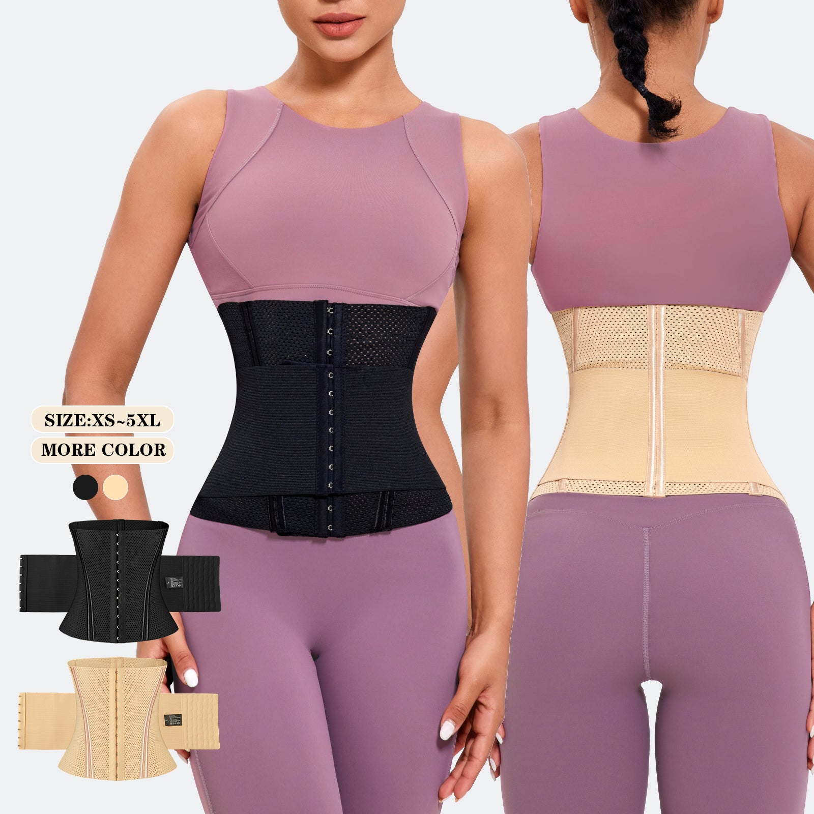 Full Body Waist Trainer Tummy Control Shapewear for Women