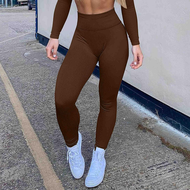 Gym Fitness Butt Lifting Tights High Waist Scrunch Booty Yoga Leggings