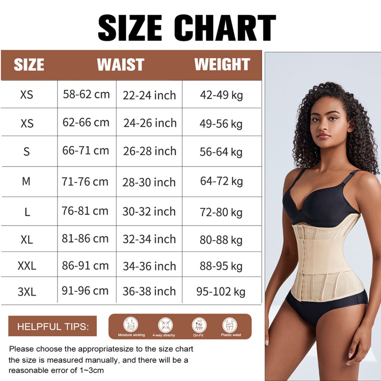 High Quality Double Belt Trimmer Wrap Corset Waist Trainer Shaper