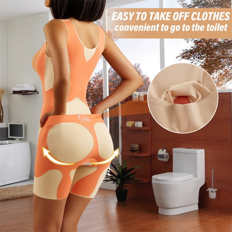 High-Quality Slimming Full Body Shapewear Jumpsuit Waist Trainer Bodysuit