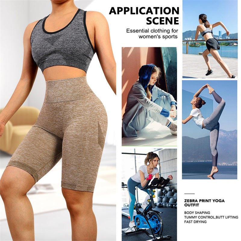 High Waist Butt Lift Yoga Pants Seamless Workout Leggings for Women