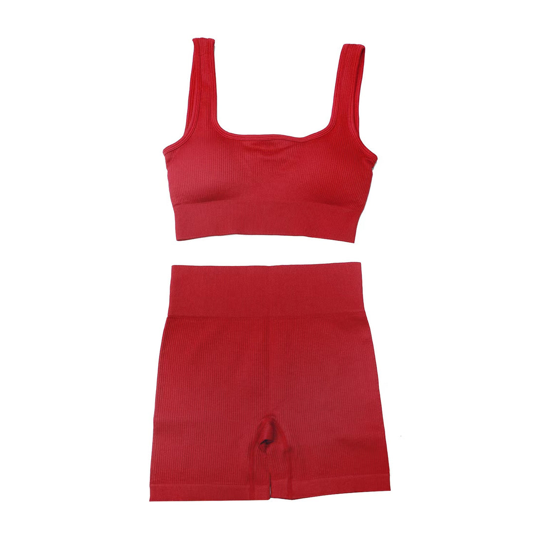 High Waist Fitness Seamless Shorts Sports Workout and Bra Sets Wear