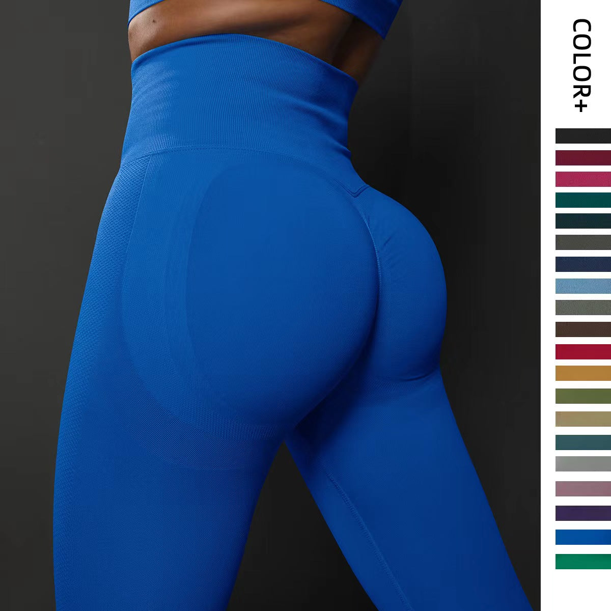 High Waist Scrunch Butt Gym Shorts Seamless Sports Biker Shorts for Yoga