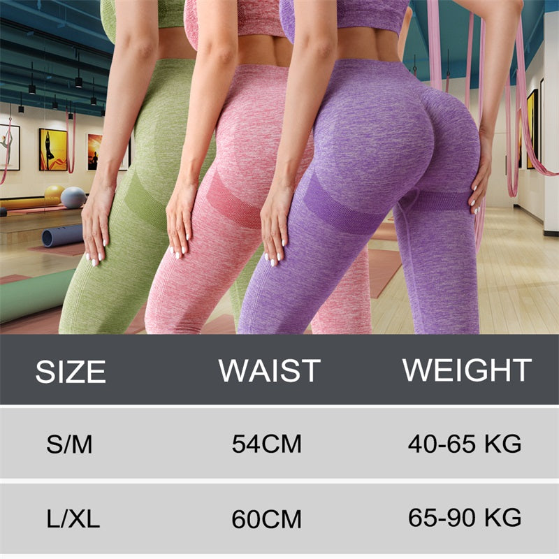 High Waist Scrunch Butt Yoga Leggings Tummy Control Fitness Shapewear