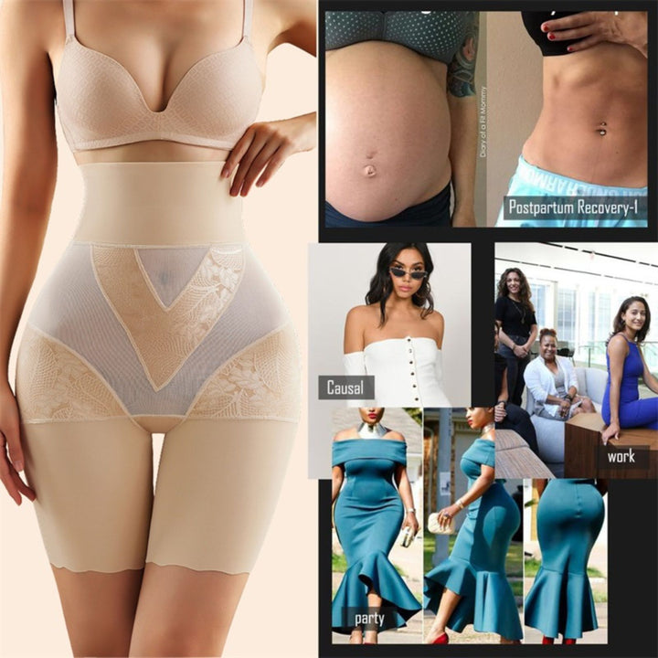 High Waist Trainer Panties Shaper Thigh Slimming Control Shapewear