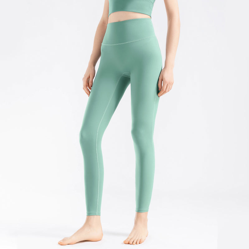 Icy High Waist Booty Lifting Scrunch Leggings Plaid Yoga Pants