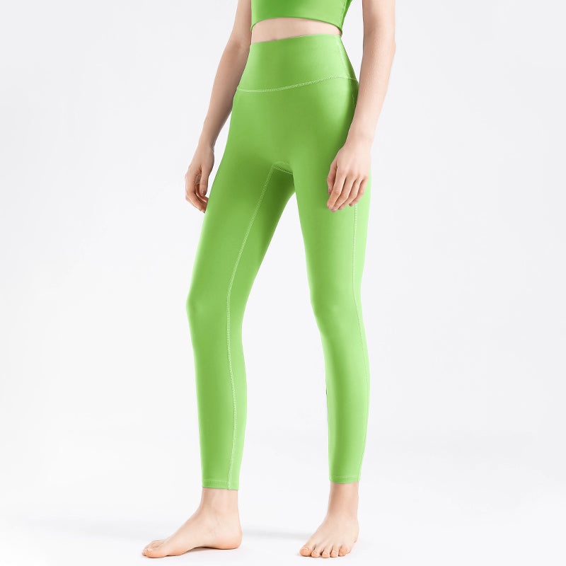 Icy High Waist Booty Lifting Scrunch Leggings Plaid Yoga Pants