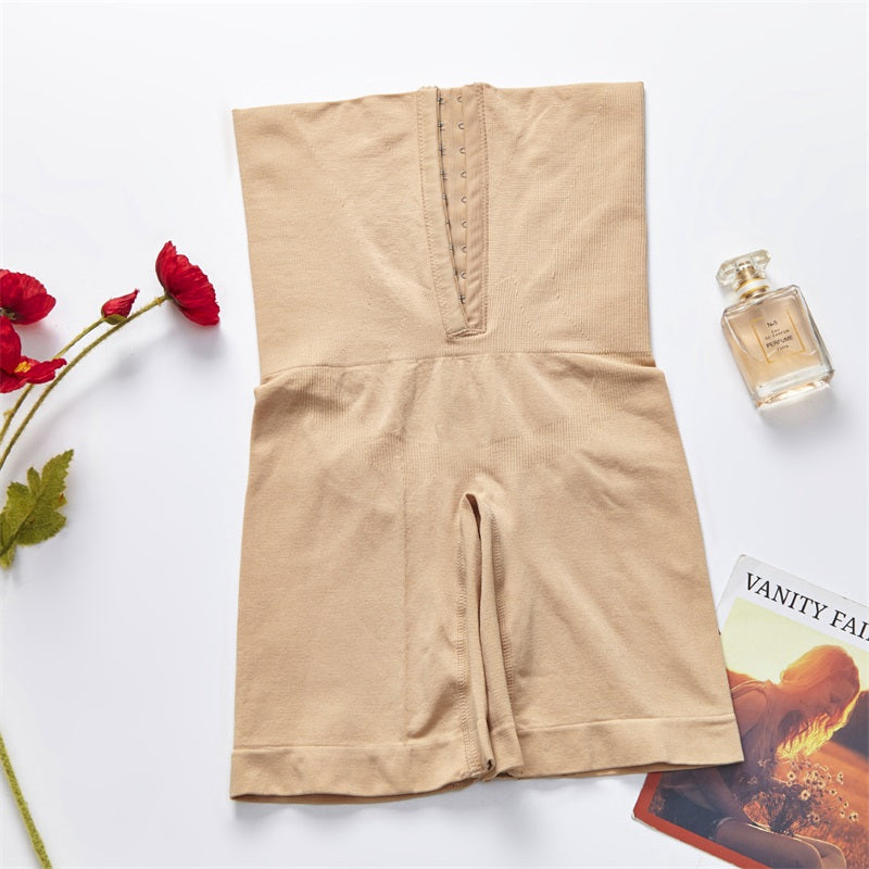 Ladies Belt Waist Workout Leggings Slimming Panty Girdle Waist