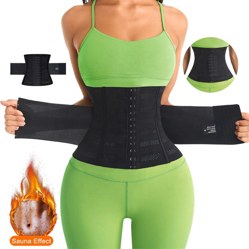 Latex Full Body Waist Trainer Shapewear Tummy Control Cincher Girdle Waist