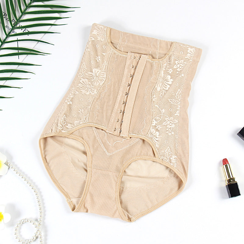 Latex Slimming Belly Corset Girdle Tummy Shapewear Panties High Waist Trainer Shaper