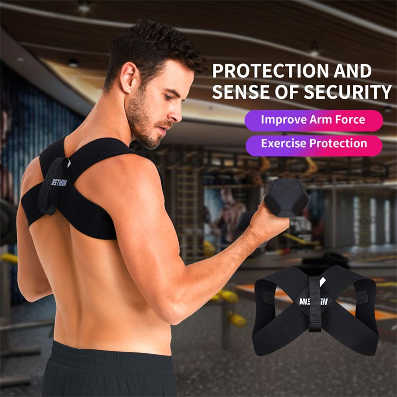 Men’s Posture Corrector Back Brace Spine and Shoulder Support Belt
