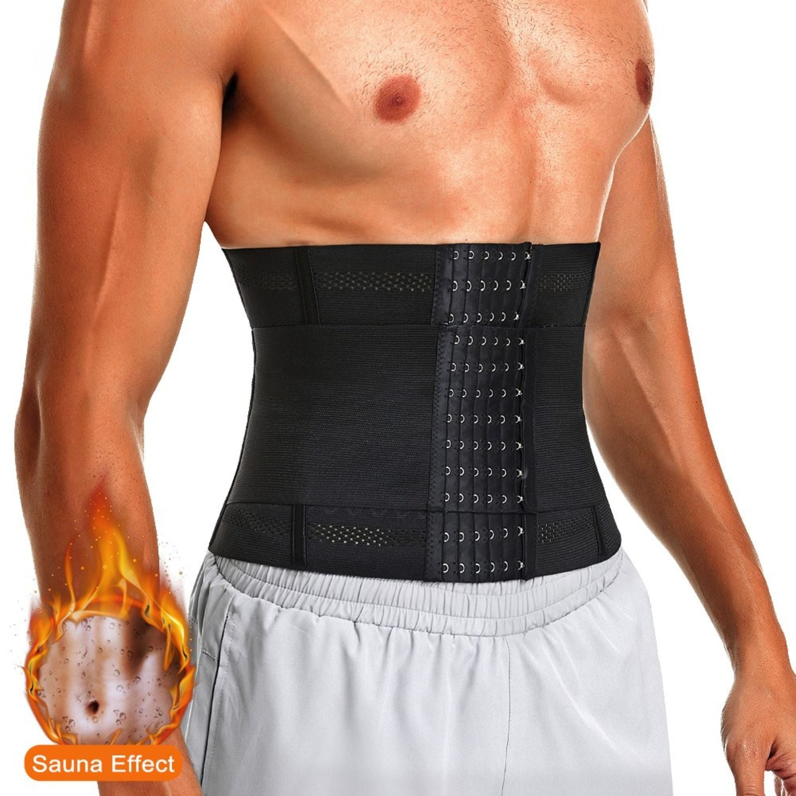 Men’s Slimming Girdle Tummy Control Waist Trainer Shapewear Belt