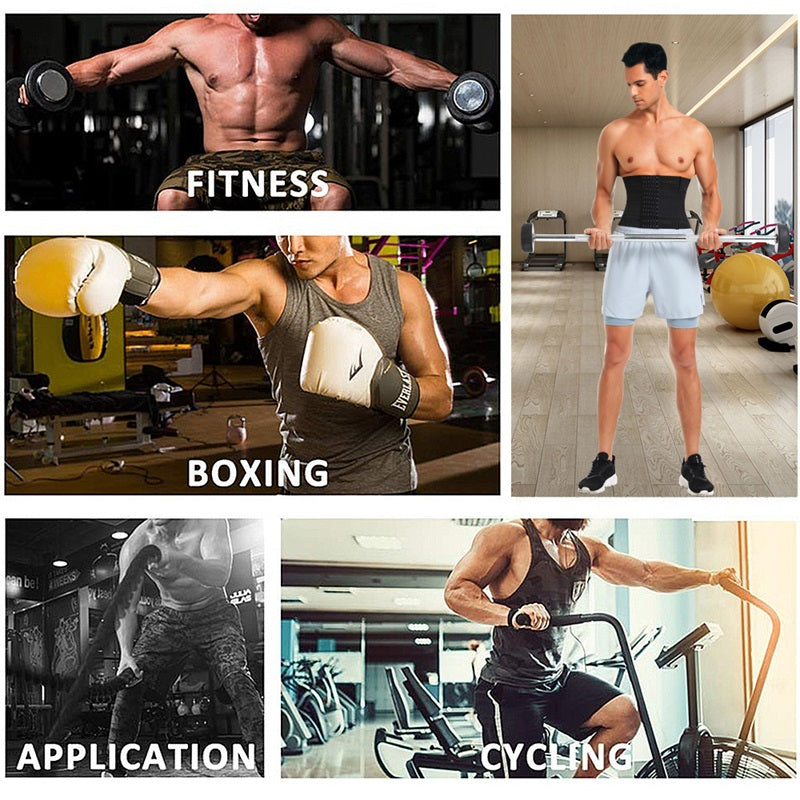 Men’s Slimming Girdle Tummy Control Waist Trainer Shapewear Belt