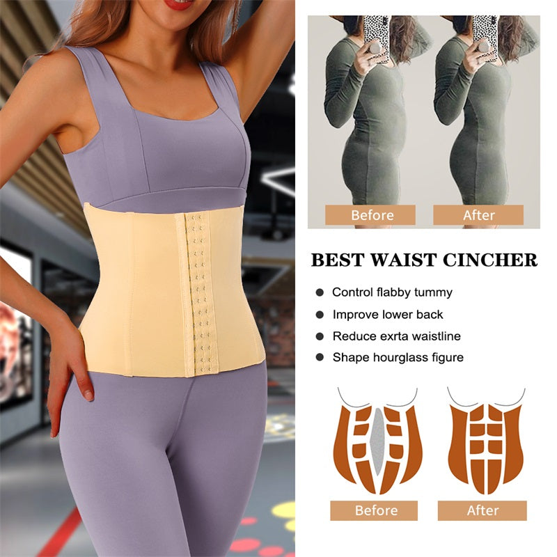 Plus Size Full Body Waist Trainer Shaper Slimmer Tummy Control Corset Belt