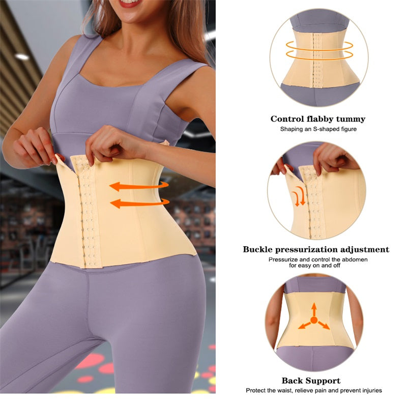 Plus Size Full Body Waist Trainer Shaper Slimmer Tummy Control Corset Belt