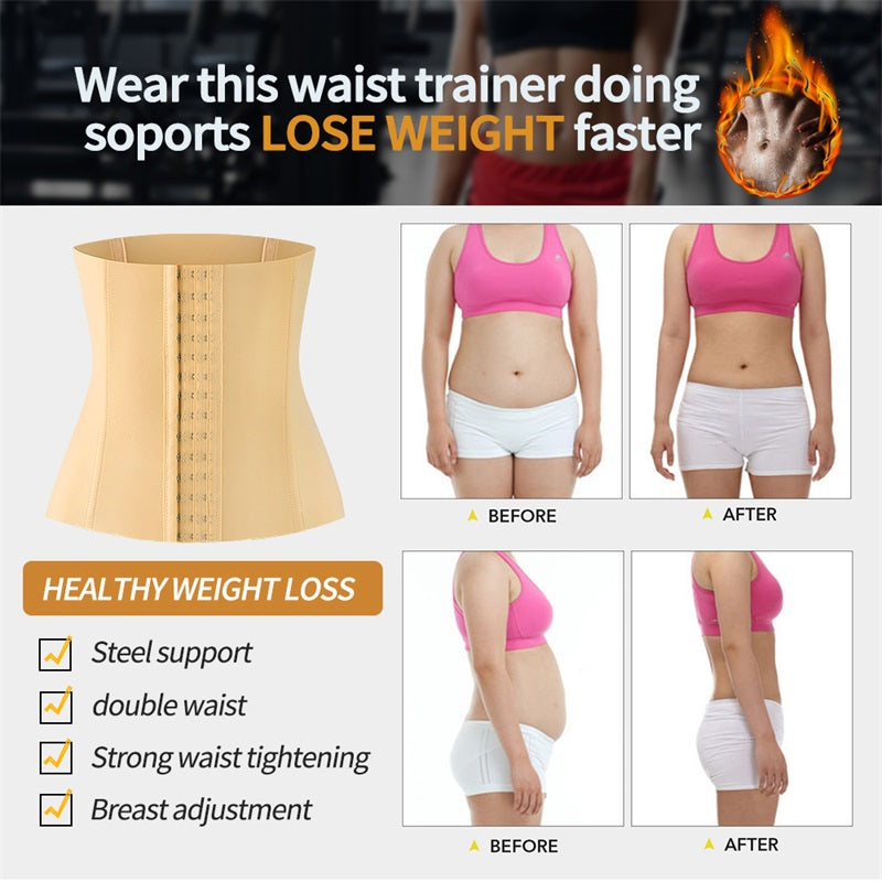 Plus Size Full Body Waist Trainer Shaper Slimmer Tummy Control Corset Belt