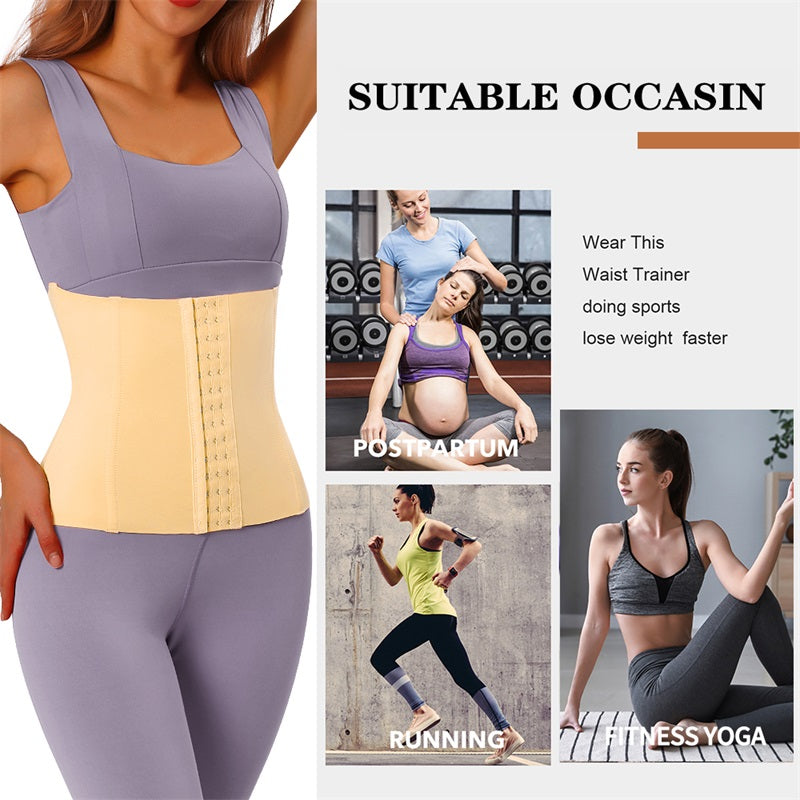 Plus Size Full Body Waist Trainer Shaper Slimmer Tummy Control Corset Belt