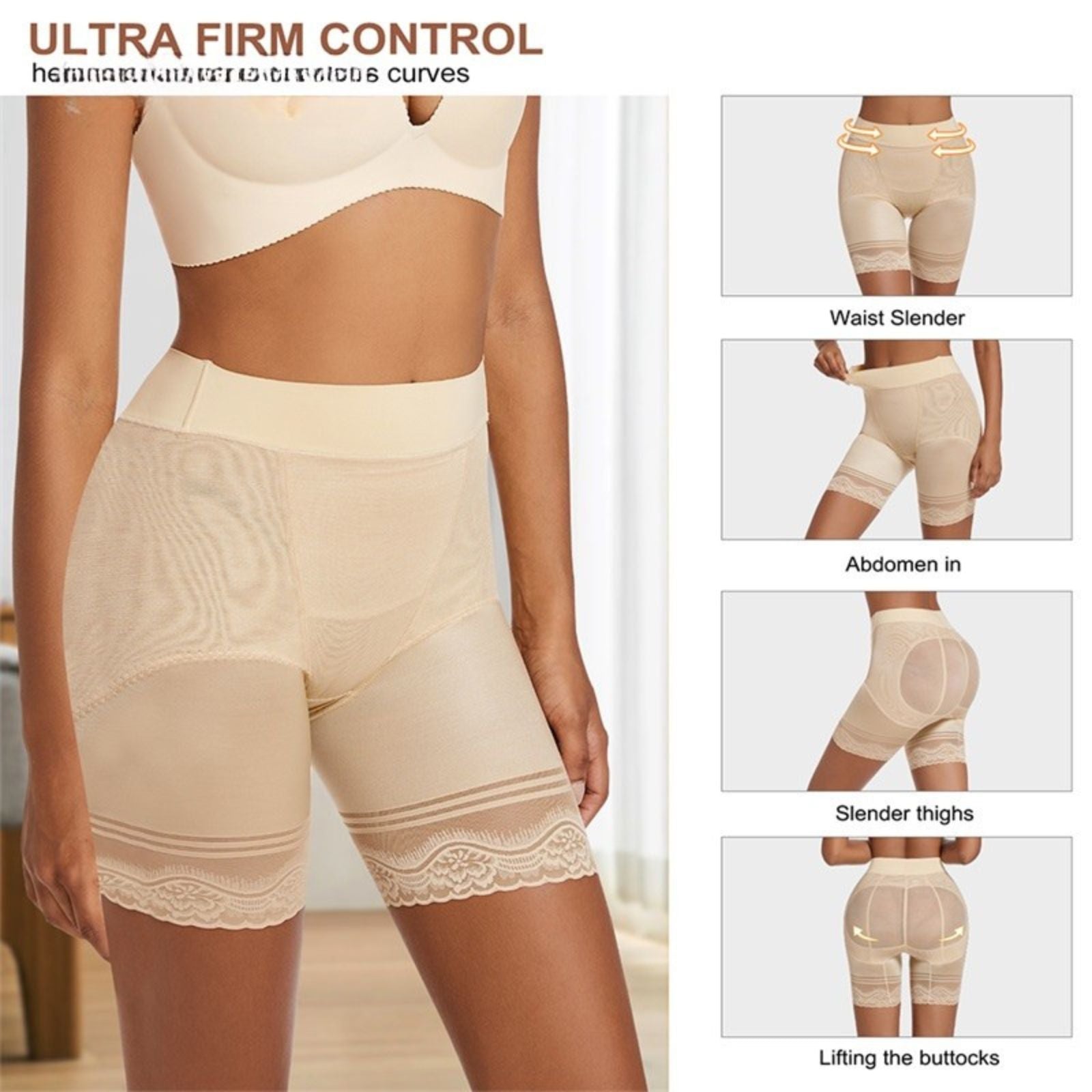 Plus Size Full Body Waist Trainer Shaper Tummy Control Corset Panties