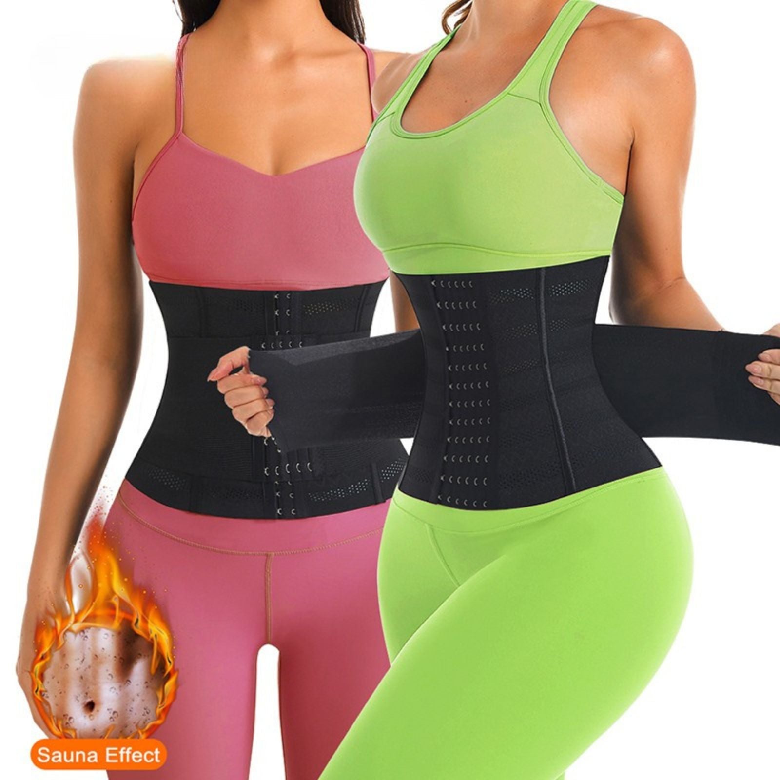 Plus Size Tummy Control Waist Trainer Slim Belt Shapewear for Women