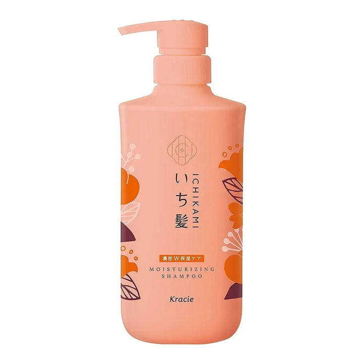 KRACIE Ichikami Moisturizing Shampoo (480ml) - Kiyoko Beauty