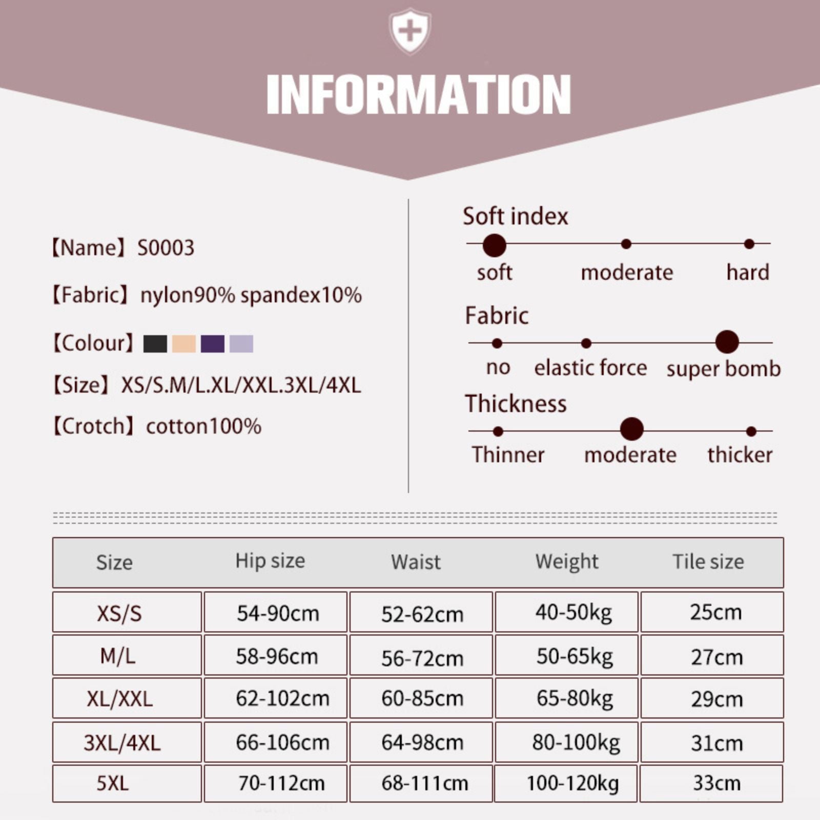 Seamless High Waist Slimming Panty Body Shaper Underwear