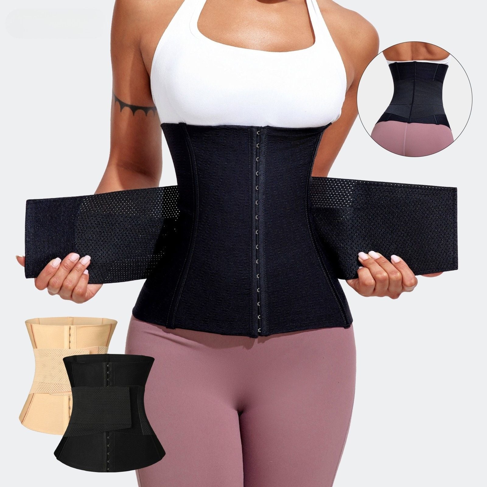 Seamless Waist Trainer Slimming Tummy Shaper Belt for Women