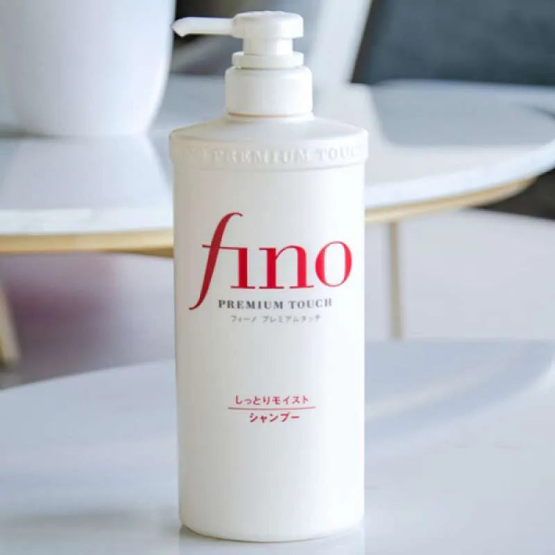Shiseido Fino Premium Touch Moist Shampoo (550ml) - Kiyoko Beauty