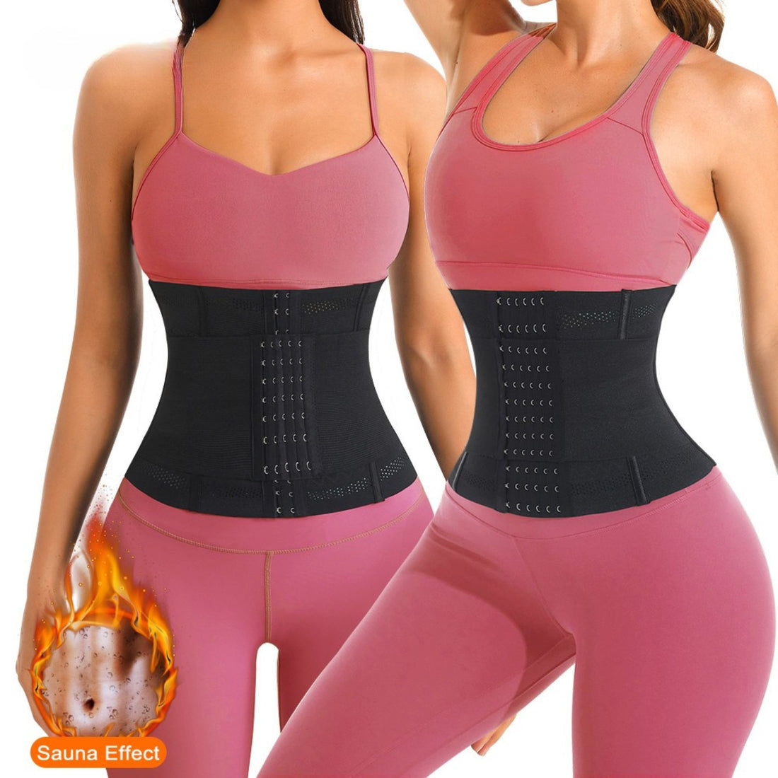Short Waist Trainer Corset Belly Fat Shapewear Cincher for Workout & Tummy Control
